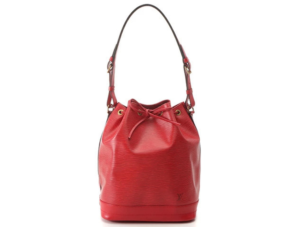 Louis Vuitton Noe Epi Castilian Red Shoulder Bag